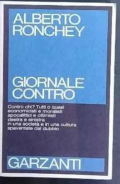 Giornale contro - Alberto Ronchey - copertina