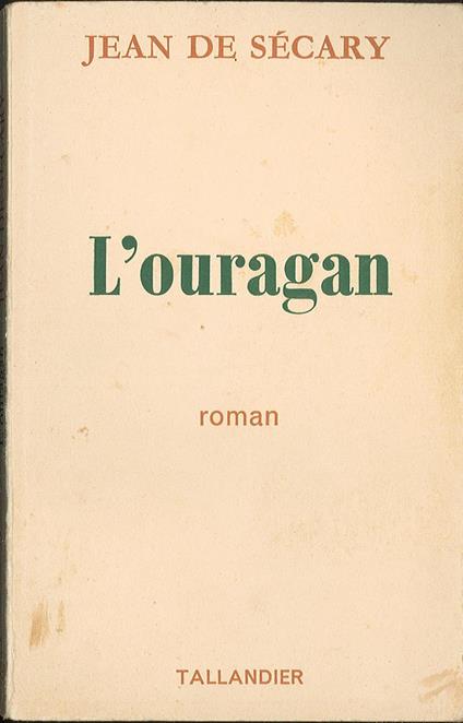 L'ouragan - copertina