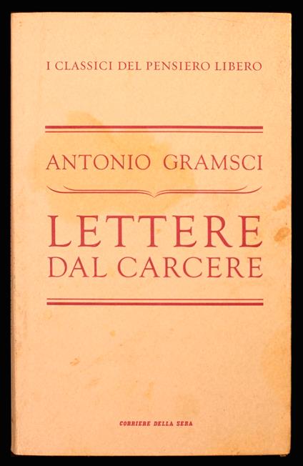 Lettere dal carcere - Antonio Gramsci - copertina