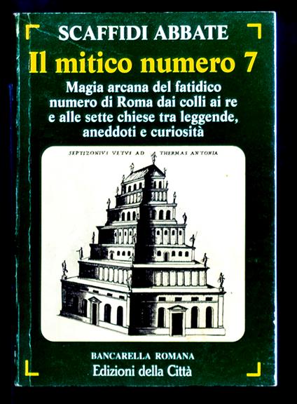 Il mitico numero 7 - Mario Scaffidi Abbate - copertina
