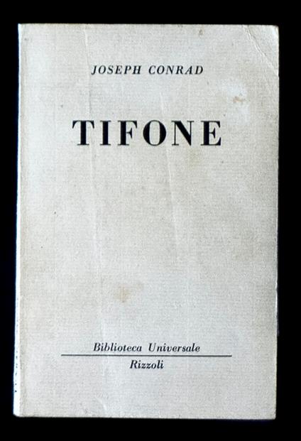 Tifone - Joseph Conrad - copertina