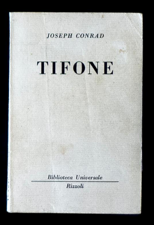 Tifone - Joseph Conrad - copertina