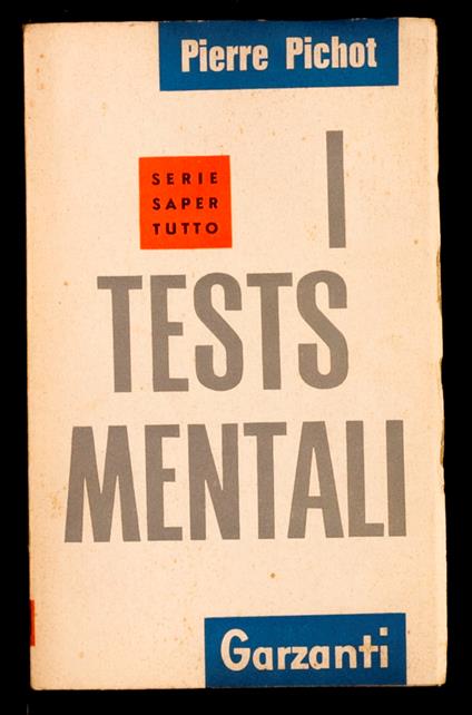 I tests mentali - Pierre Pichot - copertina