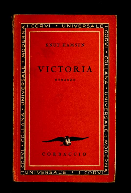 Victoria - Knut Hamsun - copertina