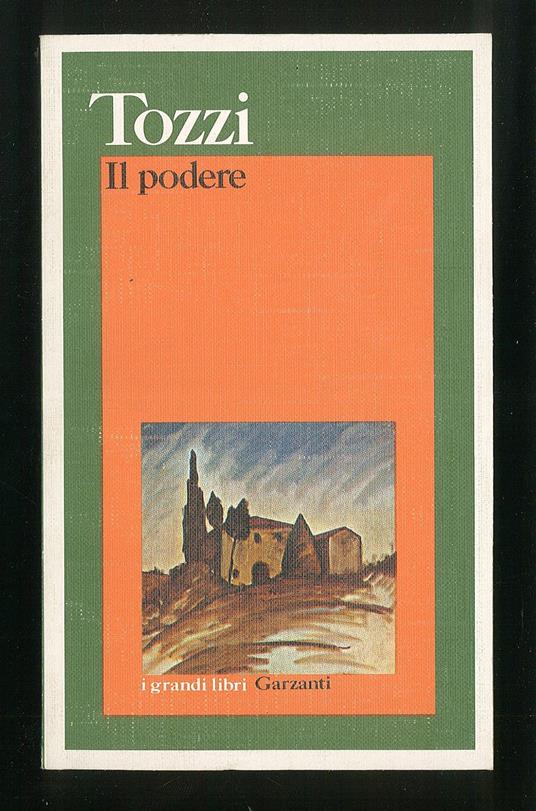 Il podere - Federigo Tozzi - copertina