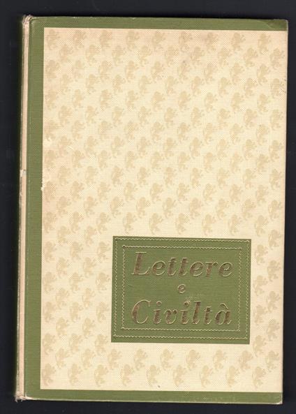 Lettere e civiltà - copertina