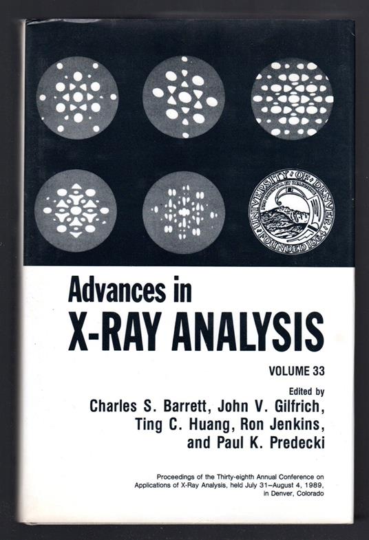 Advances in X-Ray Analysis Volume 33 - Autori Vari - copertina