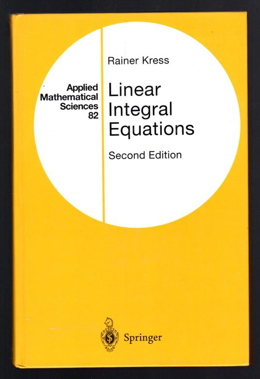 Linear integral equations - copertina