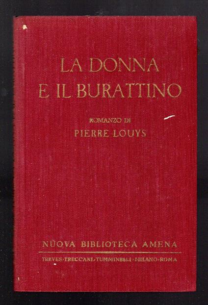 La donna e il burattino - Pierre Louÿs - copertina