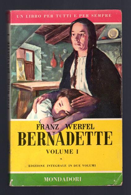 Bernadette - Franz Werfel - copertina