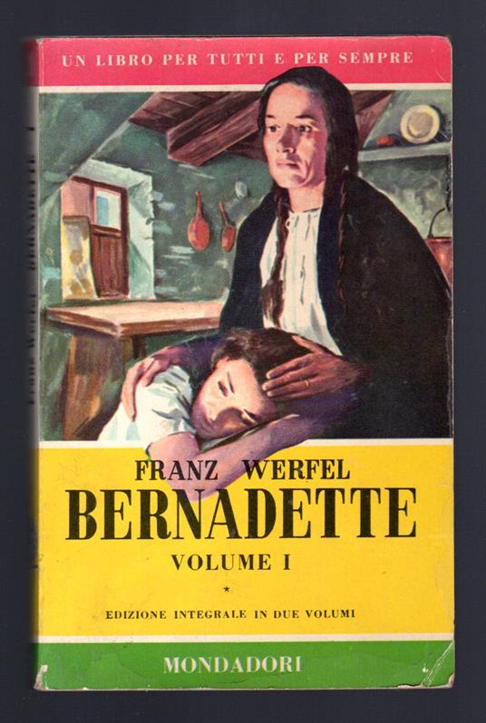 Bernadette - Franz Werfel - copertina