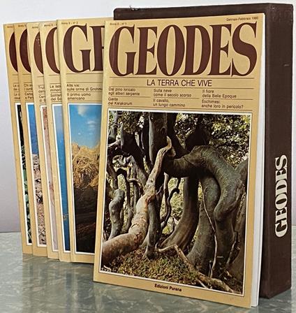 Geodes. La terra che vive - Autori Vari - copertina