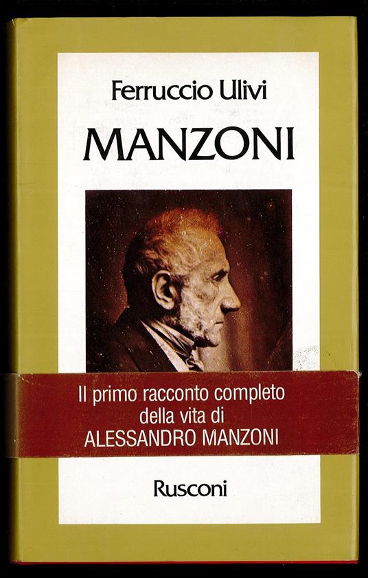 Manzoni - Ulivi Ferruccio - copertina