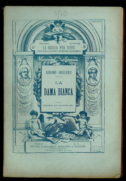 La Dama Bianca - copertina