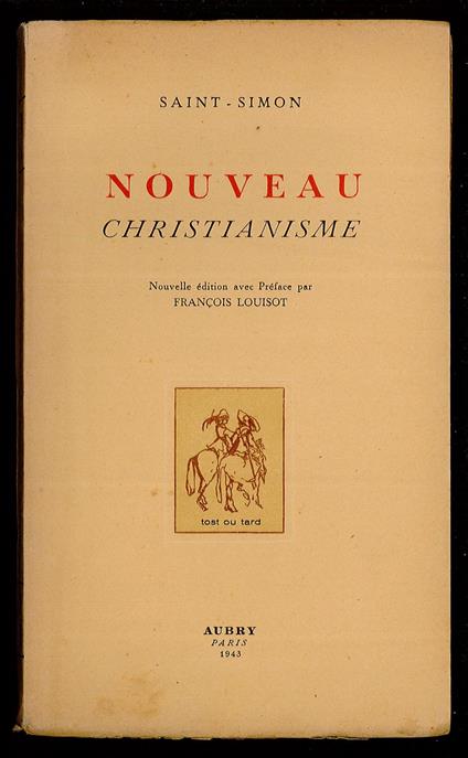 Nouveau Christianisme - copertina