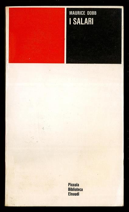 I Salari - Maurice Dobb - copertina