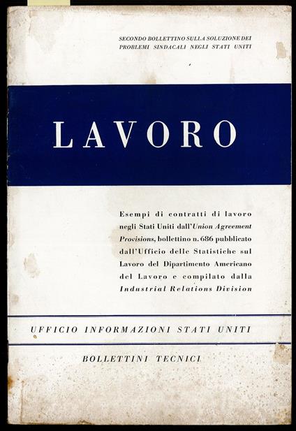 Lavoro - copertina