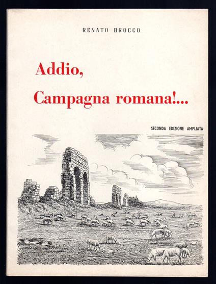 Addio, Campagna romana! - copertina