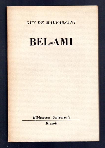 Bel-ami - Guy de Maupassant - copertina