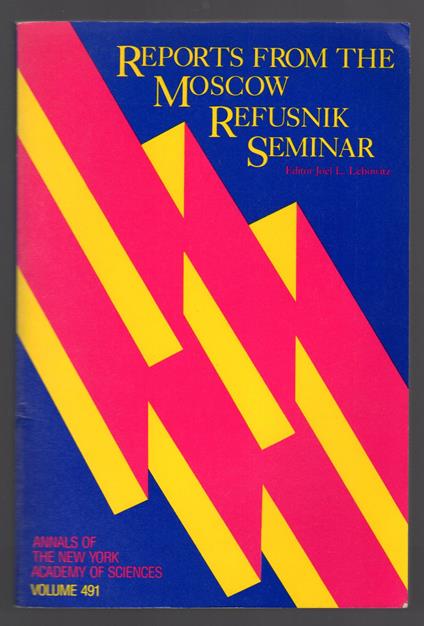 Reports from the Moscow Refusnik Seminar - copertina