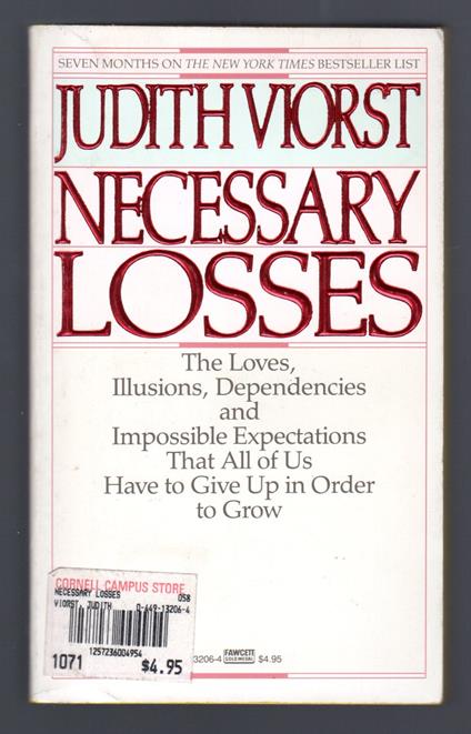 Necessary losses - Judith Viorst - copertina