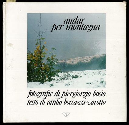 Andar per montagna - Piergiorgio Bosio - copertina