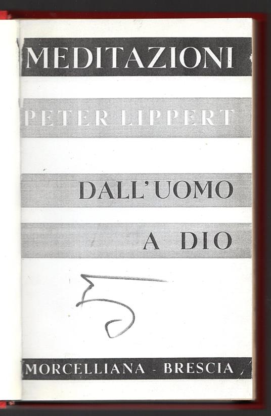 Dall'uomo a Dio - copertina
