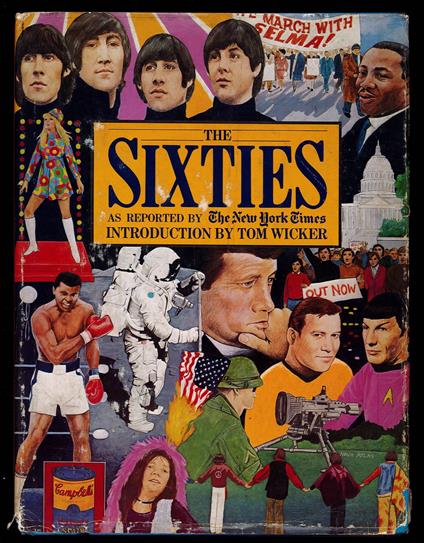 The Sixties as reported by The New York Times - copertina