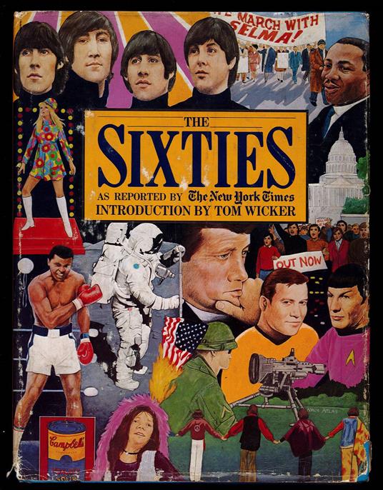 The Sixties as reported by The New York Times - copertina
