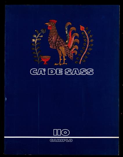 Ca' de Sass 110 - Autori Vari - copertina