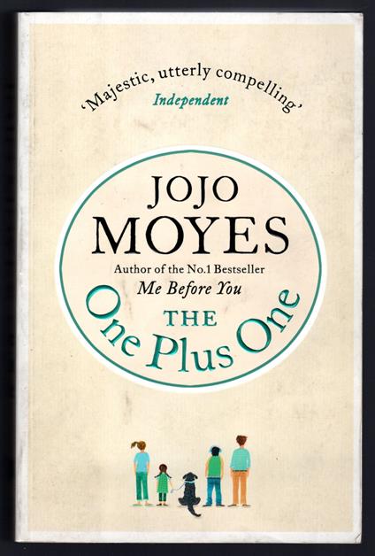 The One Plus One - Jojo Moyes - copertina