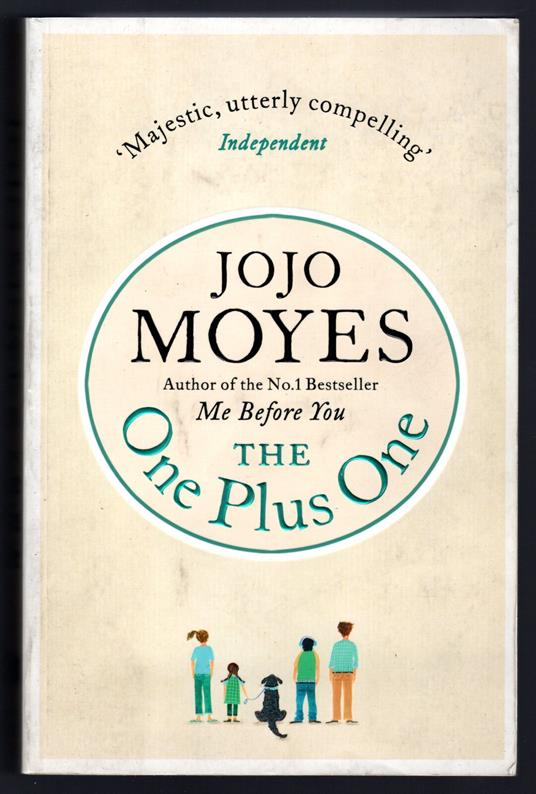 The One Plus One - Jojo Moyes - copertina