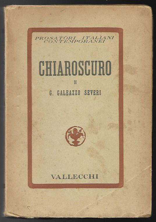 Chiaroscuro - copertina