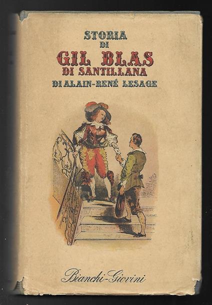 Storia di Gil Blas di Santillana - copertina