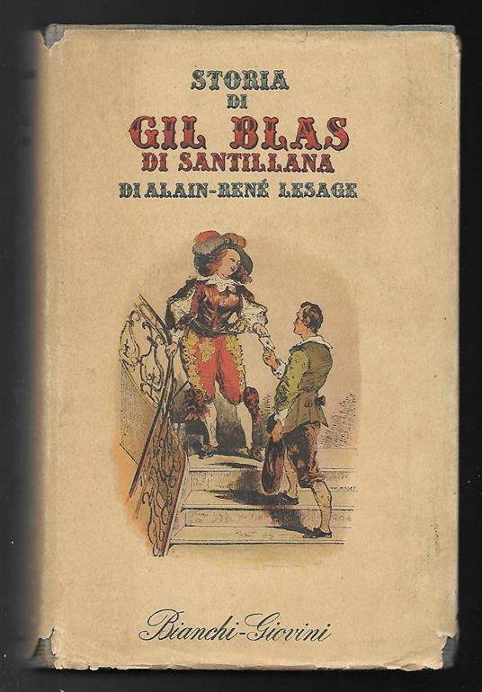 Storia di Gil Blas di Santillana - copertina