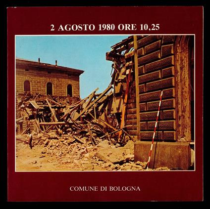 2 agosto 1980 ore 10,25 - copertina