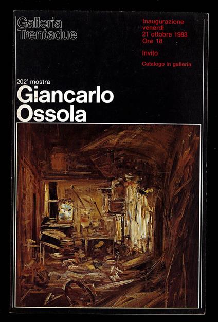 202^ mostra Giancarlo Ossola - copertina