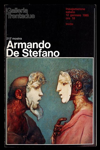 212^ mostra Armando De Stefano - copertina