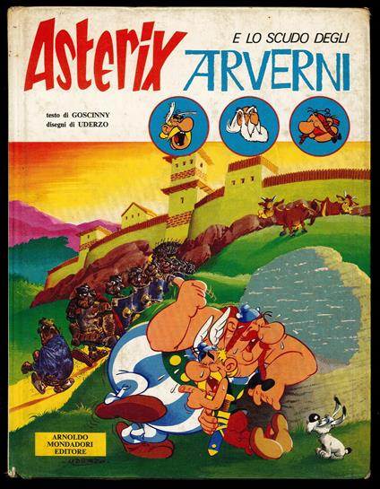 Asterix e lo scudo degli Arverni - copertina