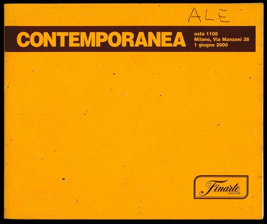 Contemporanea asta 1108 - copertina