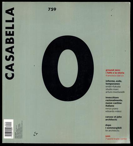 Casabella 759 - copertina