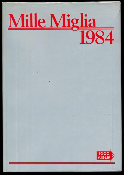 Mille Miglia 1984 - copertina