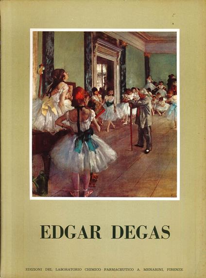 Edgar Degas - copertina