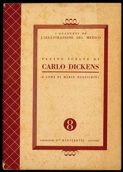 Pagine scelte di Carlo Dickens - copertina