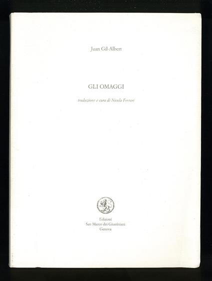 Gli omaggi - copertina