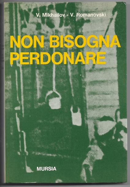 Non bisogna perdonare - copertina