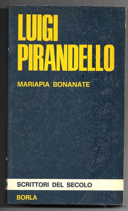 Luigi Pirandello - copertina