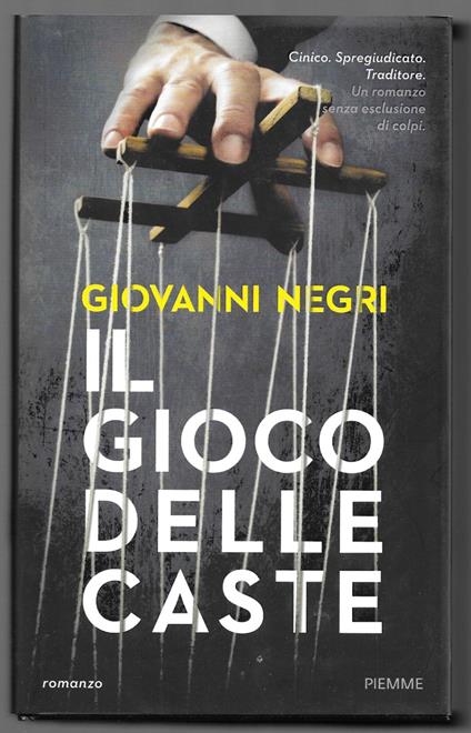 Il gioco delle caste - Giovanni Negri - copertina