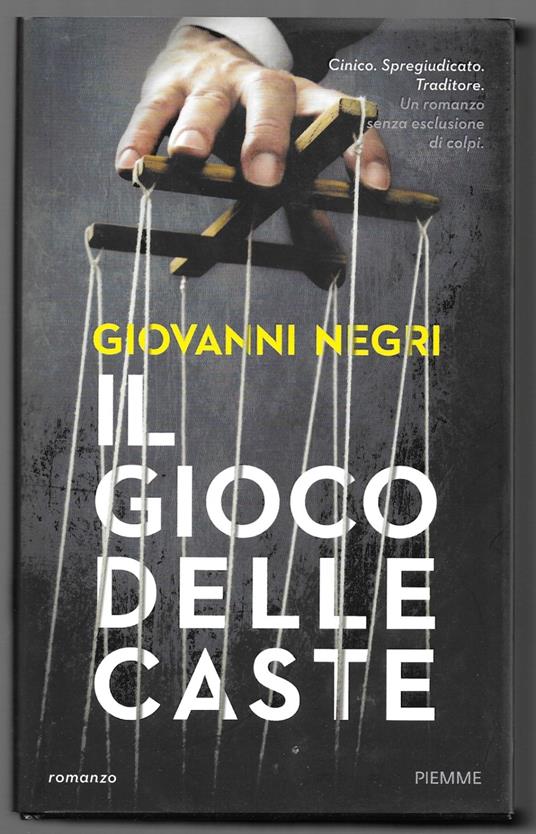 Il gioco delle caste - Giovanni Negri - copertina