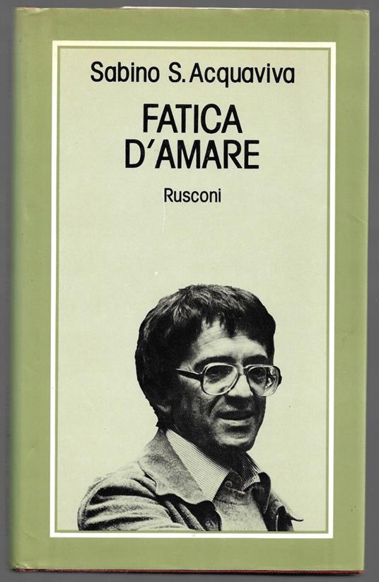 Fatica d’amare - copertina